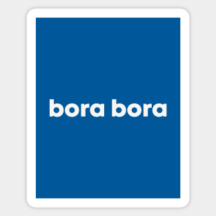 Bora Bora (off white) Sticker